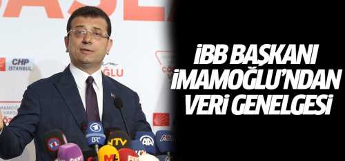 İmamoğlu’ndan ilk genelge tüm verileri kopyalayın