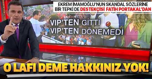 İmamoğlu Valiye o lafı diyemezsiniz!