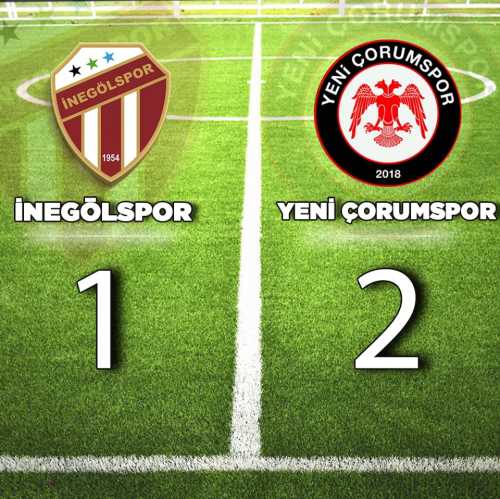İnegölspor-Yeni Çorumspor maçı