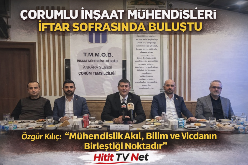 İnşaat Mühendisleri Odasından İftar Yemeği 