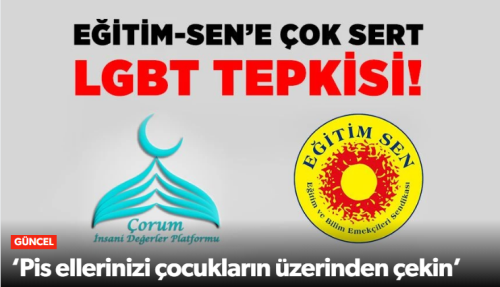 İnsani Değerler Platformundan Sert Tepki