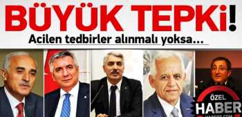 İş dünyasından Merkez'e tepki hükümete çağrı!