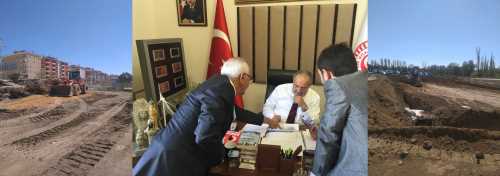 İş Kur İL Müdürlüğü yeni hizmet binası için ilk kazma vuruldu