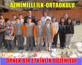 İskilip Azmimilli İlk-Ortaokulun´dan Örnek Bir Etkinlik