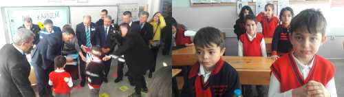 İsmail Kakaç'ta Coşkulu Karne töreni