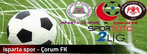 Isparta spor - Çorum FK