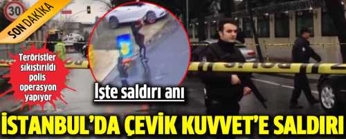 İstanbul Bayrampaşa'da polise saldırı