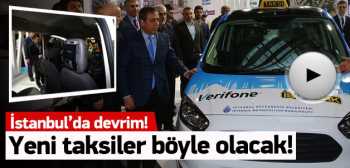 İstanbul'da 2015'de taksiler böyle olacak!