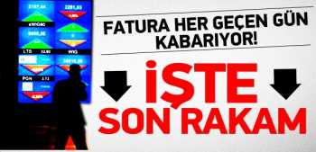 İşte 17 Aralık operasyonun Ekonomi  kaybı !