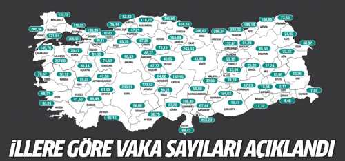 İşte yeni 'Harita'da 'kırmızı' olan 26 şehir!