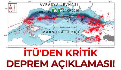 İTÜ'den deprem açıklaması