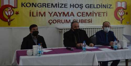 İYC Çorum Şubesi’nin 2021 yılı Olağan Genel Kurulu bugün yapıldı