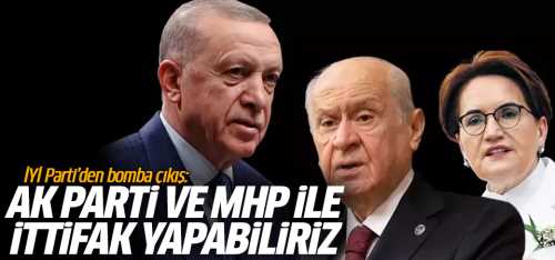  İYİ Parti CHP ile sıkıntı yaşadık AK Parti-MHP Olabilir!