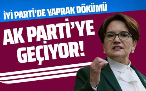 İYİ Parti'den istifa eden vekil AK Parti'ye geçiyor!