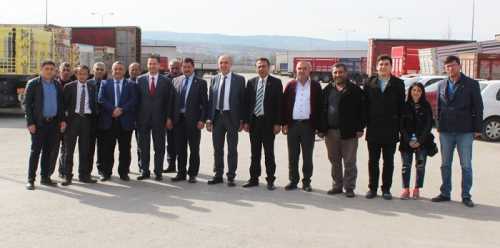 İYİ Parti şoför ve nakliyeci esnafı ile bir araya geldi