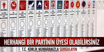 İzniniz olmadan siyasi partiye üye yapılmış olabilirsiniz