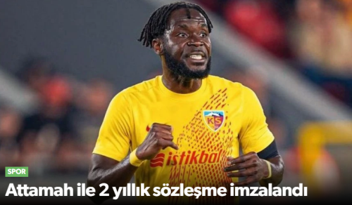 Joseph Attamah Arca Çorum FK’da!