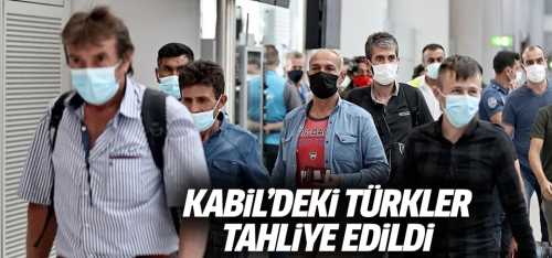Kabil'deki Türkler THY uçağıyla tahliye edildi