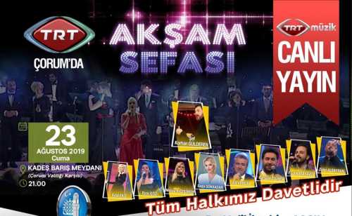 Kadeş Meydanında Akşam Sefası Var