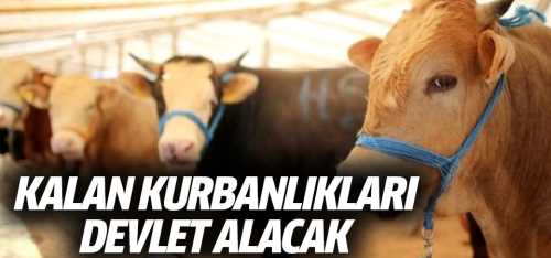 Kalan kurbanlıklar devlet satın alınacak