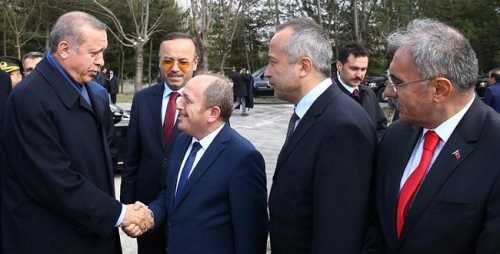 KARADAĞ CUMHURBAŞKANI ERDOĞAN’A OSMANLI DEVLET ARMASI