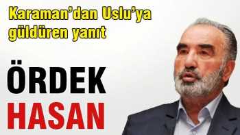 Karaman'dan  Emre Uslu'ya güldüren cevap