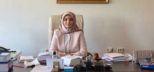 Kargı ilçesine atanan  Hakim Ümran Doymuş göreve başladı