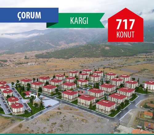 KARGI'YA 717 KONUT 1 ADET CAMİ