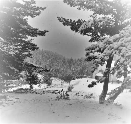 Kargı yaylaları beyaz örtüyle bir başka güzel