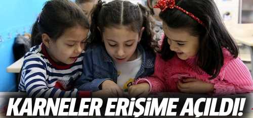 Karneler e-okul üzerinden erişime açıldı