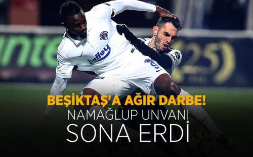 Kasımpaşa-Beşiktaş: 2-1