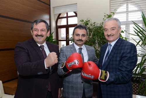  KİCK BOKS FEDERASYONU BAŞKANI ÇORUM’DA