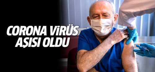 Kılıçdaroğlu, corona virüs aşısı oldu