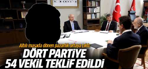 Kılıçdaroğlu 4 küçük partiye 54 vekil verdi