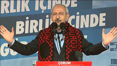 Kılıçdaroğlu bugün Çorum’da