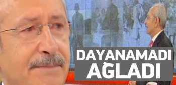 Kılıçdaroğlu canlı yayında ağladı