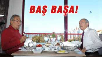 Kılıçdaroğlu ve Baykal kahvaltıda bir araya geldi