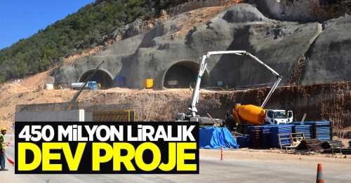 Kırkdilim'de Tünel Çalışması sürüyor
