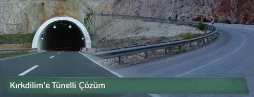 Kırkdilim T3 tünelini yıl sonuna kadar bitirilecek