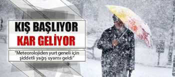 Kış yavaş yavaş Kapıda