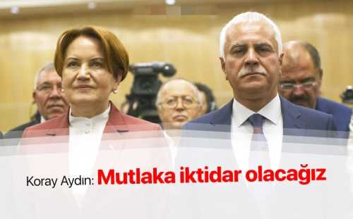 Koray Aydın - Meral Akşener'in kuracağı partiye katıldı