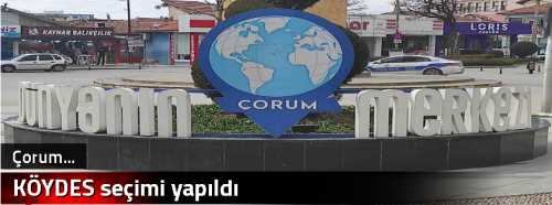 KÖYDES seçimi yapıldı