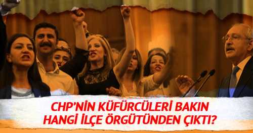 Küfürlü sloganı atanlar CHP Buca üyeleri çıktı