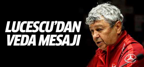 Lucescu'dan veda mesajı mı ?