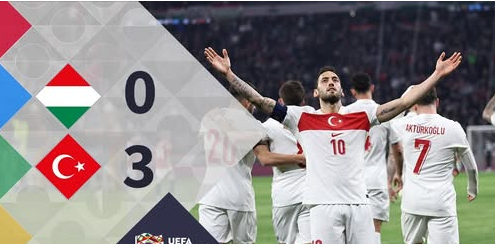 Macaristan 0-3 Türkiye Gollerini Yeniden Editledi