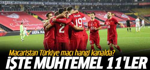 Macaristan-Türkiye maçı