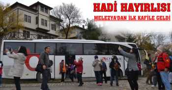 Malezya’dan İlk Kafile Geldi