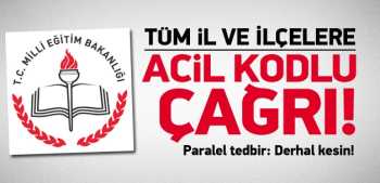 MEB'de Bütün paralel hatları acilen kesin emri
