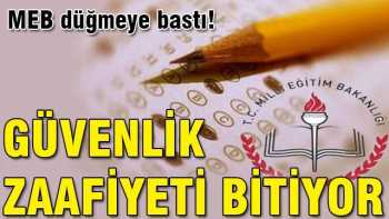 MEB SORULARI ROBOTİK MATBAADA BASACAK