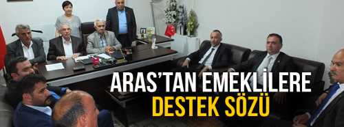 Mehmet Akif Aras, Emeklilerle Buluştu